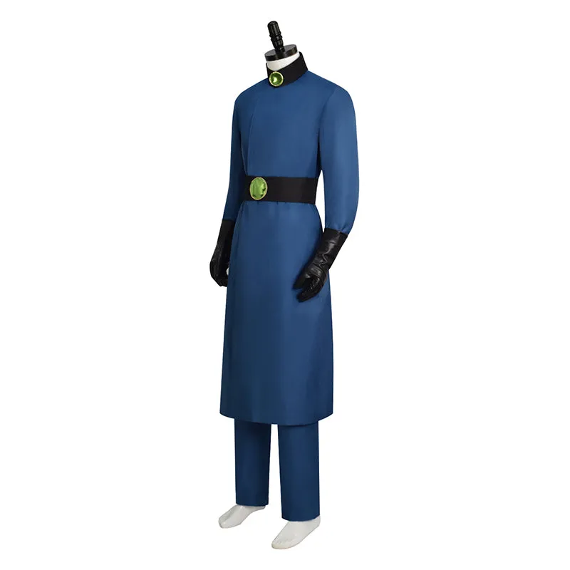 Dr.Drakken Cosplay Costume Kim Possible Shego Boss Uniform Halloween Carnival Suit