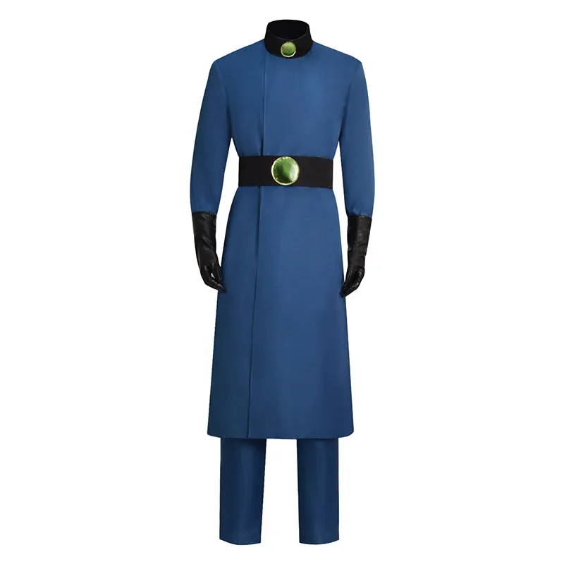 Dr.Drakken Cosplay Costume Kim Possible Shego Boss Uniform Halloween Carnival Suit