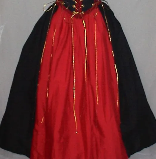 Elastic Waist Panel Skirt