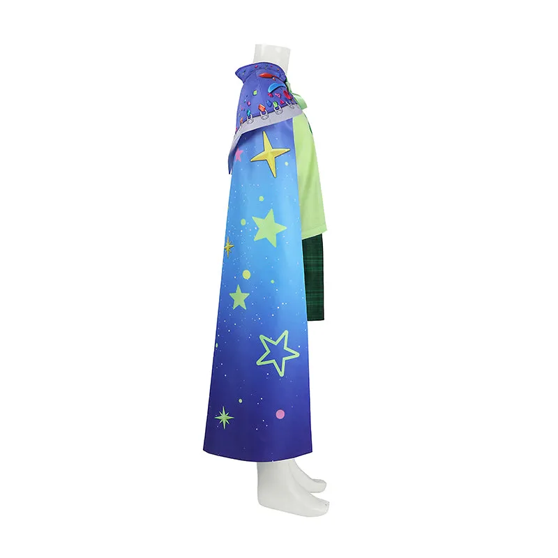 Elio The Earth Envoy Green Fullset Kids Cosplay Costume Halloween Outfit ACcosplay