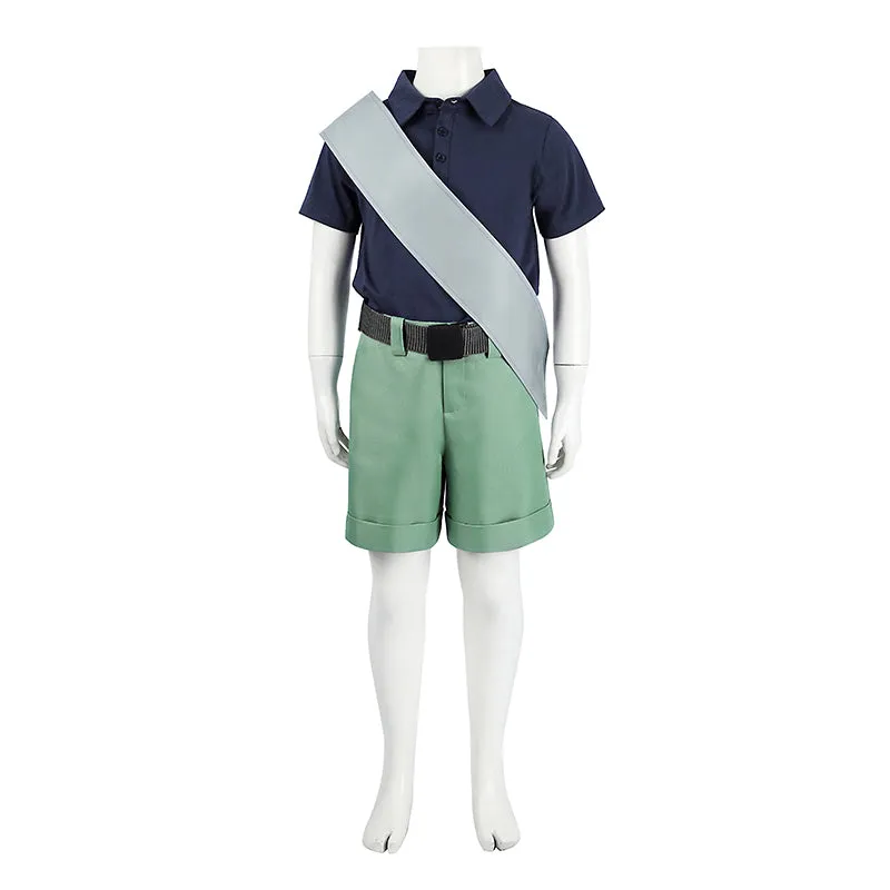 Elio The Earth Envoy Navy Fullset Kids Cosplay Costume Halloween Outfit ACcosplay