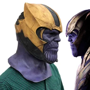 Endgame Thanos Mask Avengers Infinity War | Endgame Full Head Handmade Mask