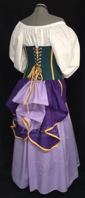 Esmeralda Under-bust Corset Set