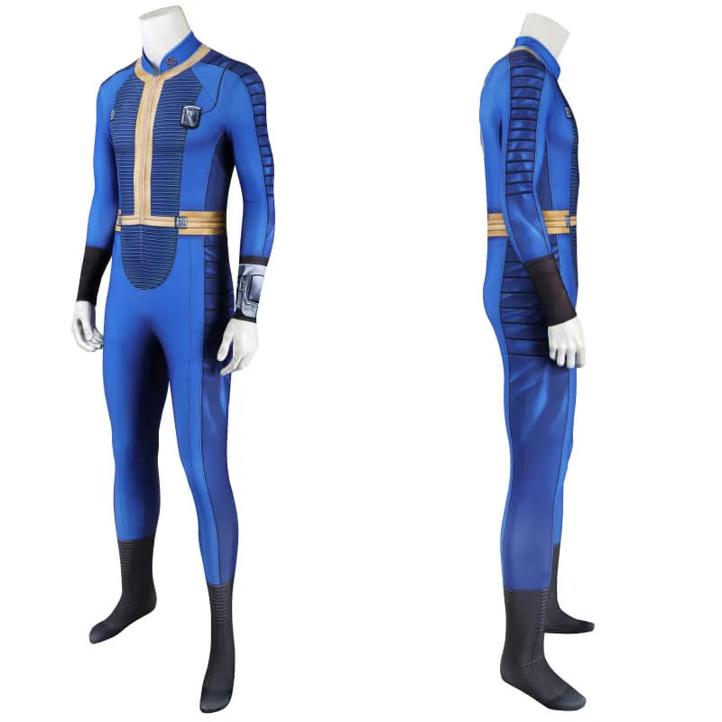 Fallout 33 Vault Suit Cosplay Jumpsuit Fallout Onesie Costume Suit Adult ACcosplay