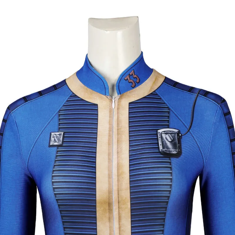 Fallout Lucy Cosplay Jumpsuit Vault 33 Suit Female Uniform Halloween Party Suit ACcosplay