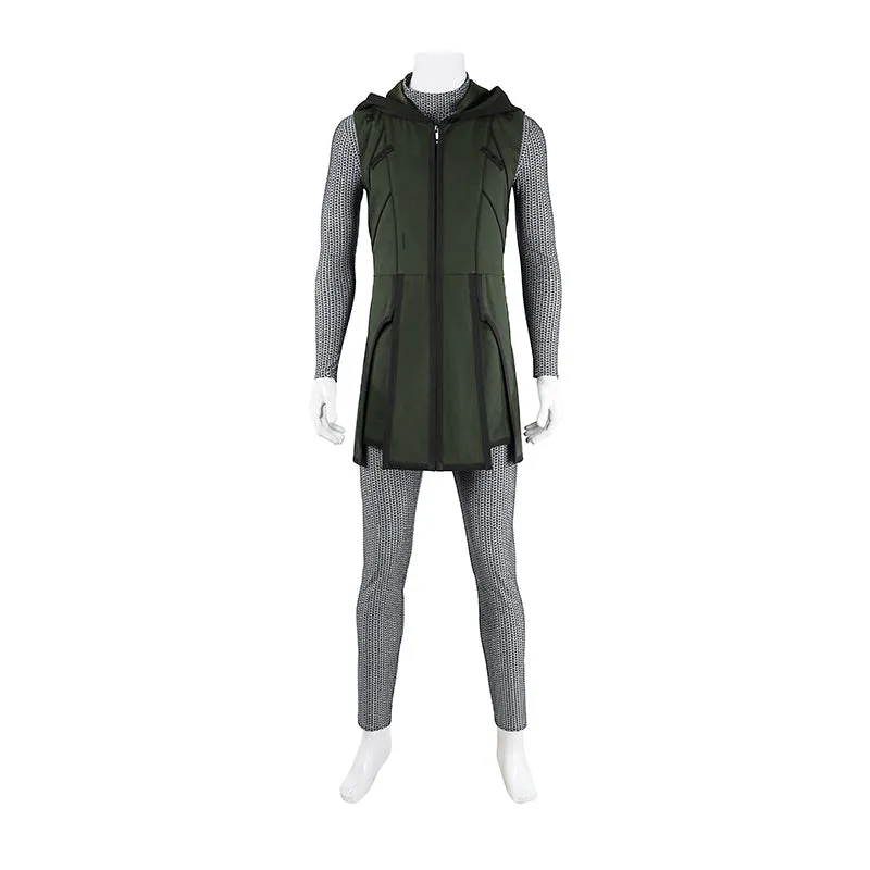 Fantastic Four Doctor Doom Cosplay Costume Halloween Black Suit ACcosplay
