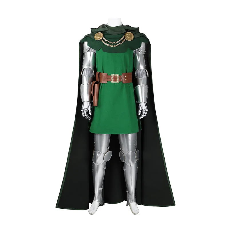 Fantastic Four Doctor Doom Cosplay Costume Halloween Suit Version 2 ACcosplay