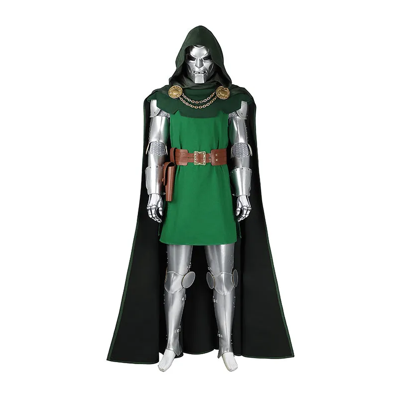 Fantastic Four Doctor Doom Cosplay Costume Halloween Suit Version 2 ACcosplay