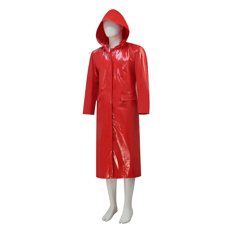 Fear Street: Prom Queen 2025 Simone Perry Red Coat Costume Carnival Halloween Suit ACcosplay