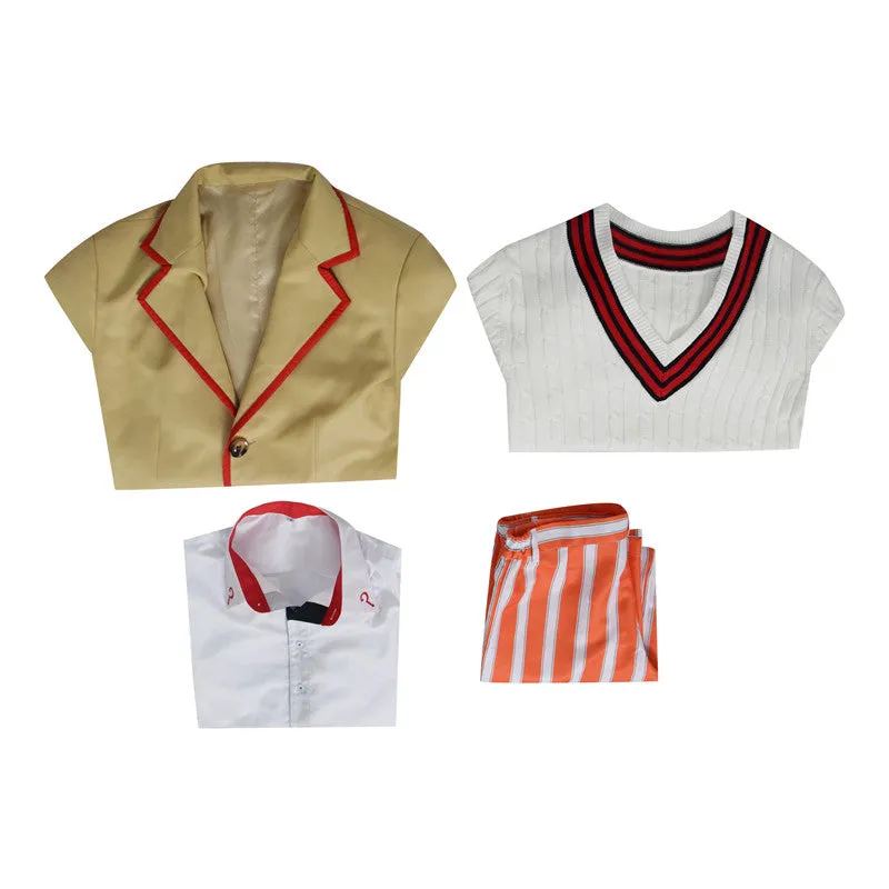 Fifth Doctor Cosplay Suit from Doctor Who Season 21 5th Doctor Costumes ACcosplay