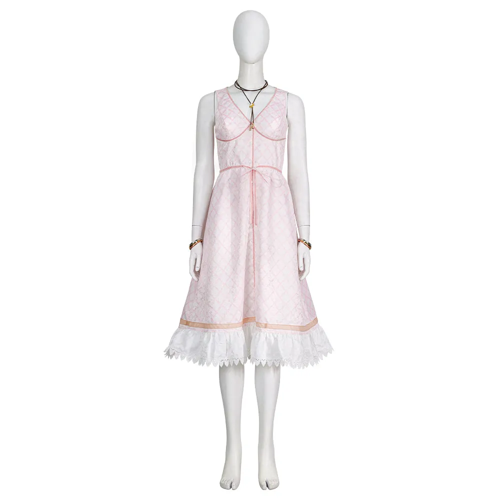 Final Fantasy VII Warrior Cosplay costume for Aerith Gainsborough Cosplay Dress Halloween Party Suit