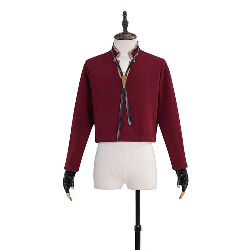 Final Fantasy XIV Seneschal Prince's Jacket Cosplay Costume Halloween Outfit ACcosplay