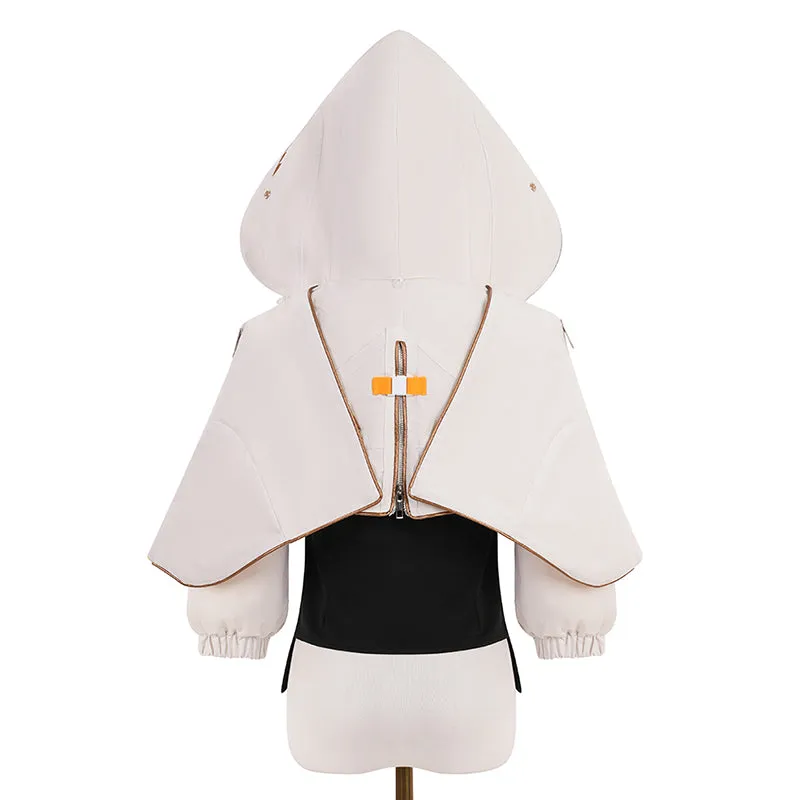 Final Fantasy XIV Sphene Cosplay Costumes White Hooded Halloween outfit ACcosplay
