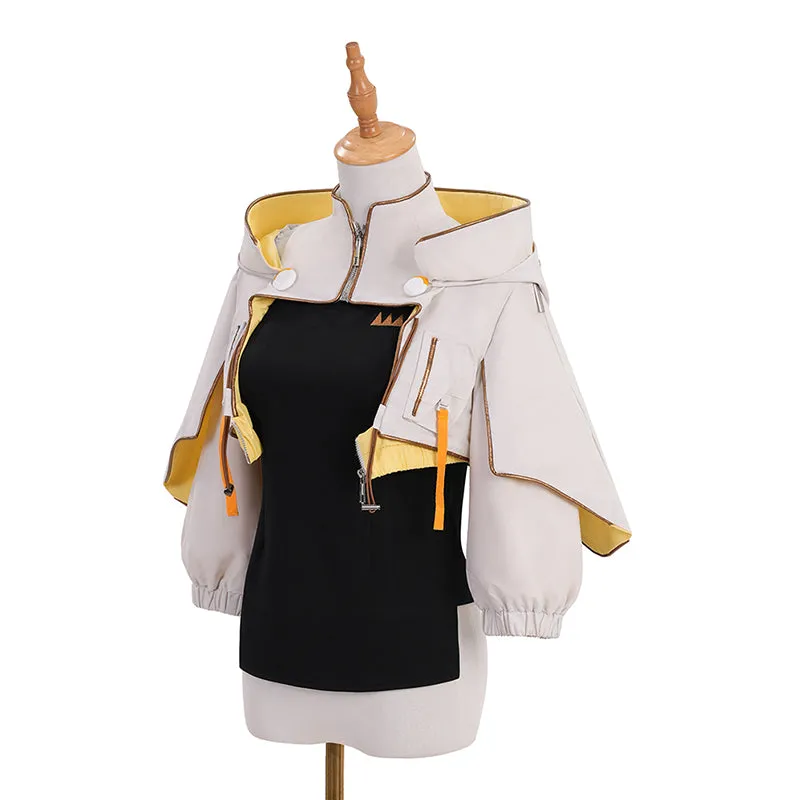 Final Fantasy XIV Sphene Cosplay Costumes White Hooded Halloween outfit ACcosplay
