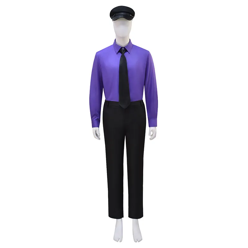 FNAF Five Nights at Freddy's William Afton Cosplay Costume Halloween Outfit ACcosplay