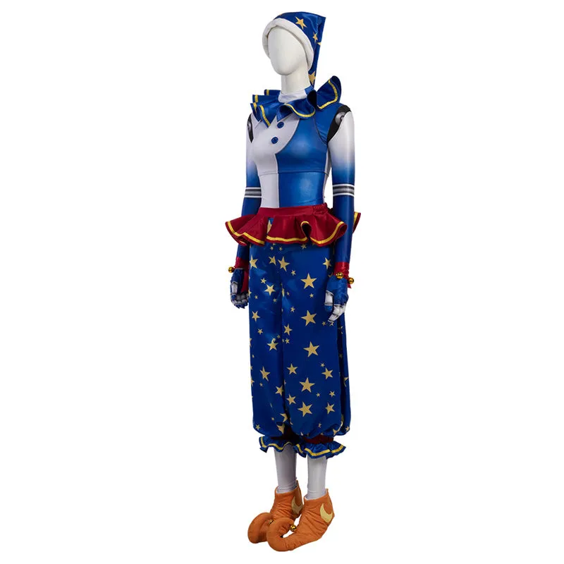 FNaF Moondrop Cosplay Five Nights at Freddy's Daycare Attendant Moon Costume Halloween Outfit