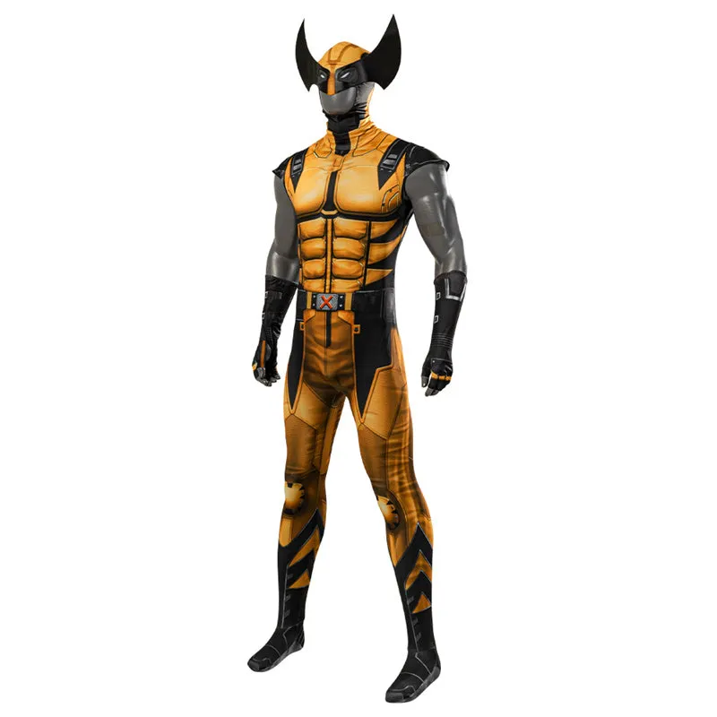 Future Revolution Wolverine Cosplay Costume Superhero Revolution Jumpsuit With Claws