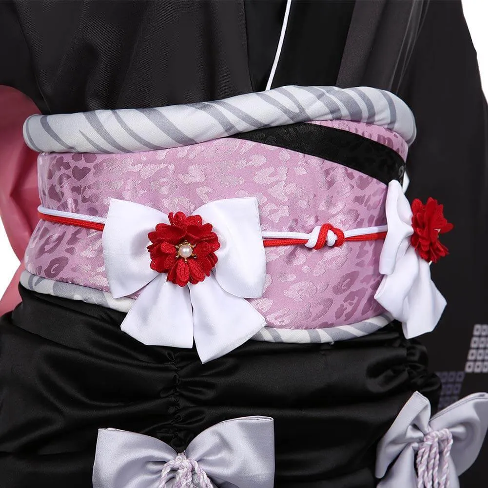 Game Final Fantasy VII FF7 Remake Tifa Lockhart Kimono Cosplay Costume Outfit