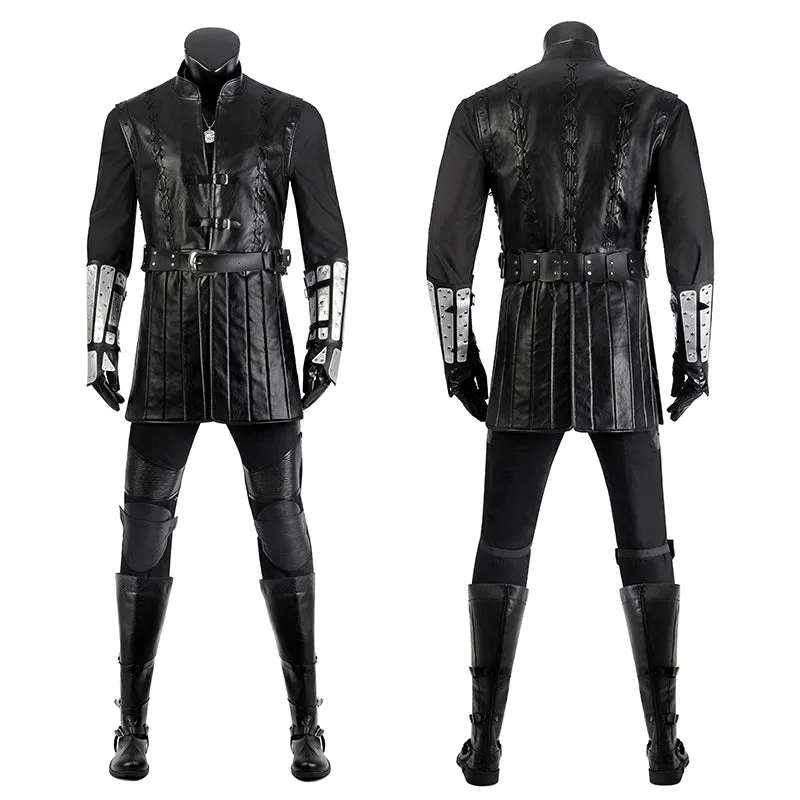 Geralt Costume The Witcher 3 Geralt of Rivia Cosplay Costume Halloween Carnival Suit