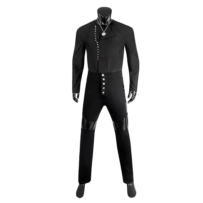 Geralt Costume The Witcher 3 Geralt of Rivia Cosplay Costume Halloween Carnival Suit