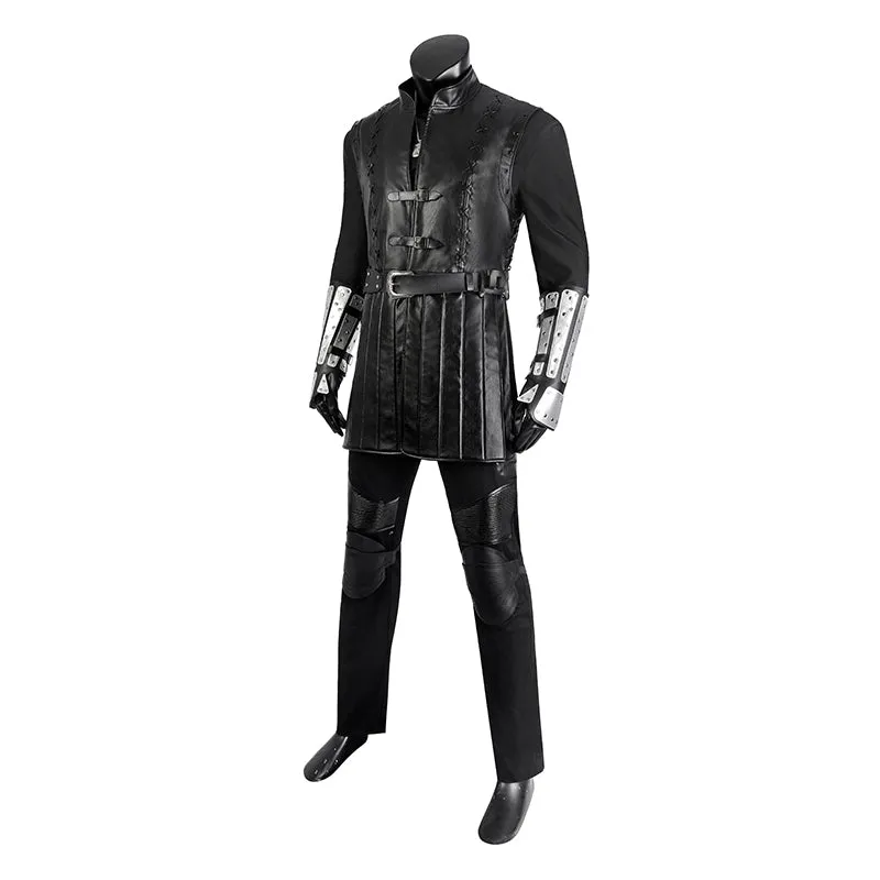Geralt Costume The Witcher 3 Geralt of Rivia Cosplay Costume Halloween Carnival Suit