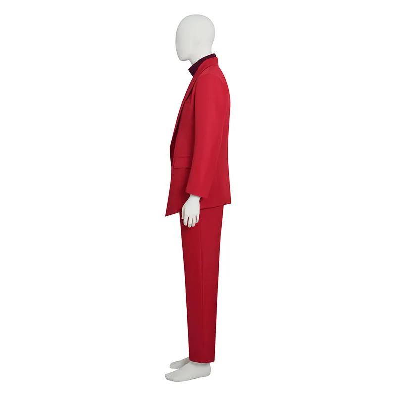 Ghost Power Cosplay Costume Power Season 3 Red Suit Halloween Outfit