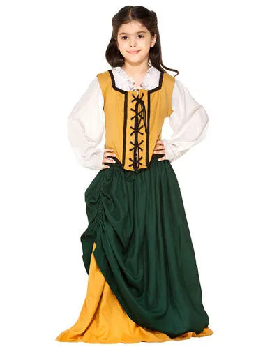 Girls Double Layer Skirt
