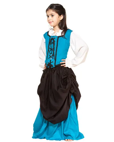 Girls Double Layer Skirt