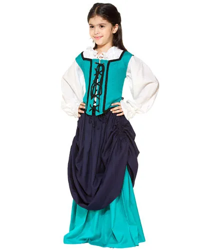 Girls Double Layer Skirt