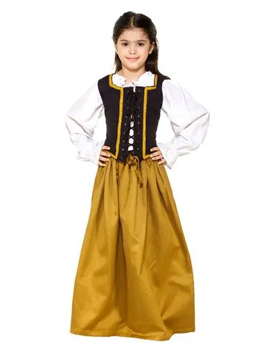 Girls Simple Medieval Skirt