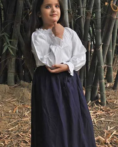 Girls Simple Medieval Skirt