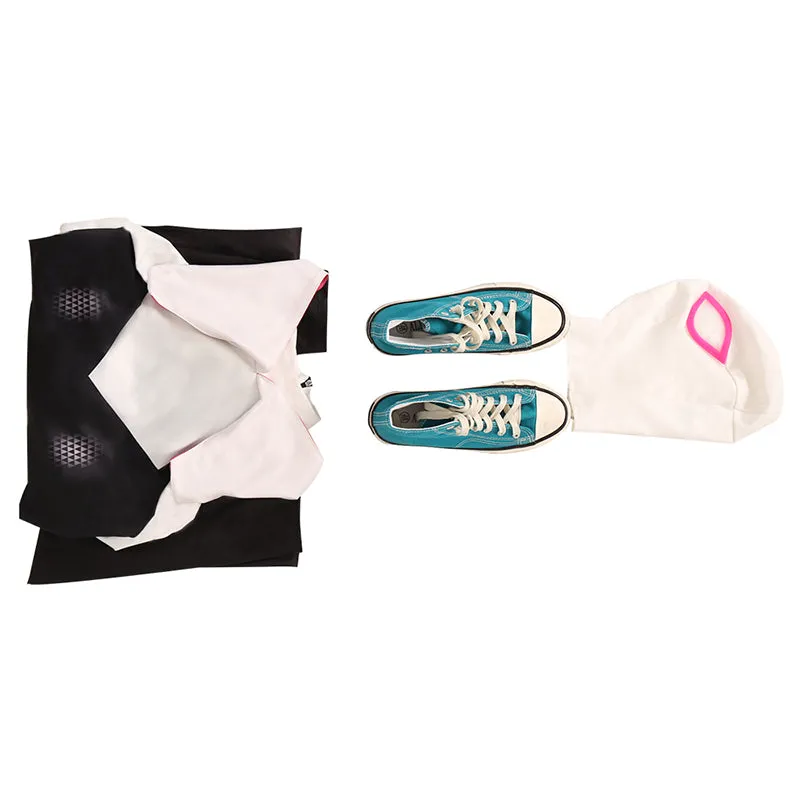 Gwen Stacy Costume Spider-man Across the Spider-Verse Cosplay Spiderman Jumpsuit Super Girl Suit