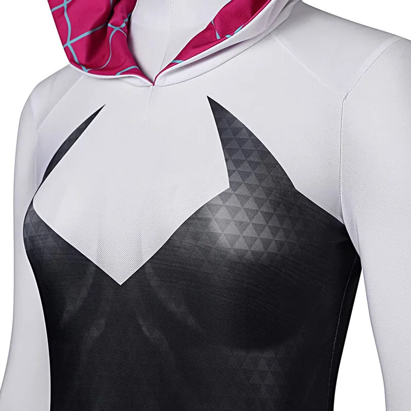 Gwen Stacy Into the Spider Verse Outfit Spiderman Gwen Stacy Suit Jumpsuit