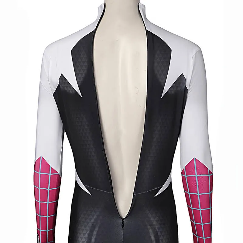 Gwen Stacy Into the Spider Verse Outfit Spiderman Gwen Stacy Suit Jumpsuit