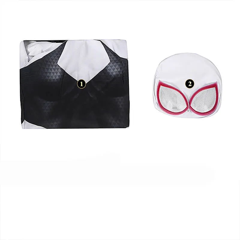 Gwen Stacy Into the Spider Verse Outfit Spiderman Gwen Stacy Suit Jumpsuit
