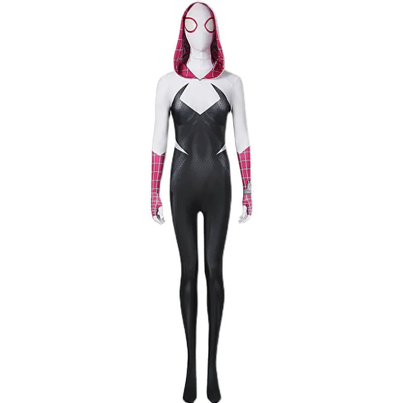 Gwen Stacy Into the Spider Verse Outfit Spiderman Gwen Stacy Suit Jumpsuit