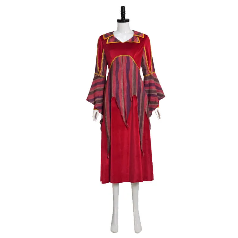 Halloweentown Aggie Cromwell Dress Halloween Cosplay Outfit Cloak Suit for Women ACcosplay