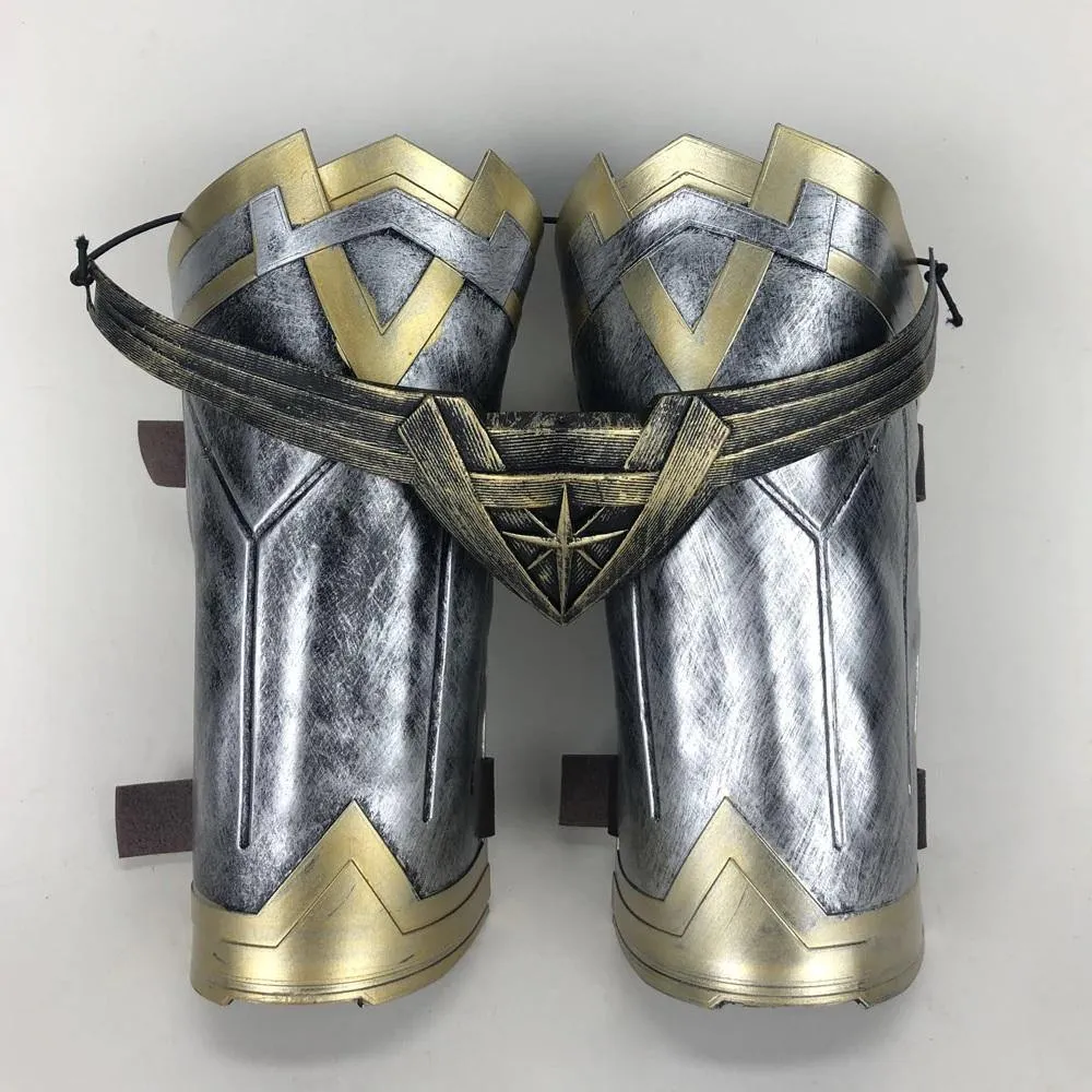 Handmade Wonder Woman Princess Diana Prince Cosplay Armband Gauntlets / Headband