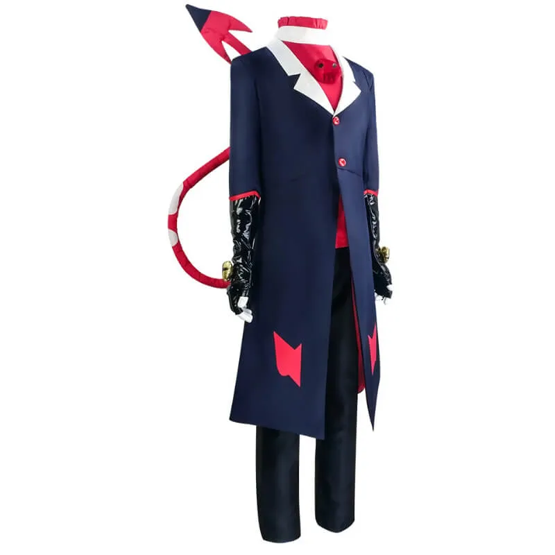 Hazbin Hotel Helluva Blitzo Halloween Costume Helluva Boss Blitzo Outfit With Tail