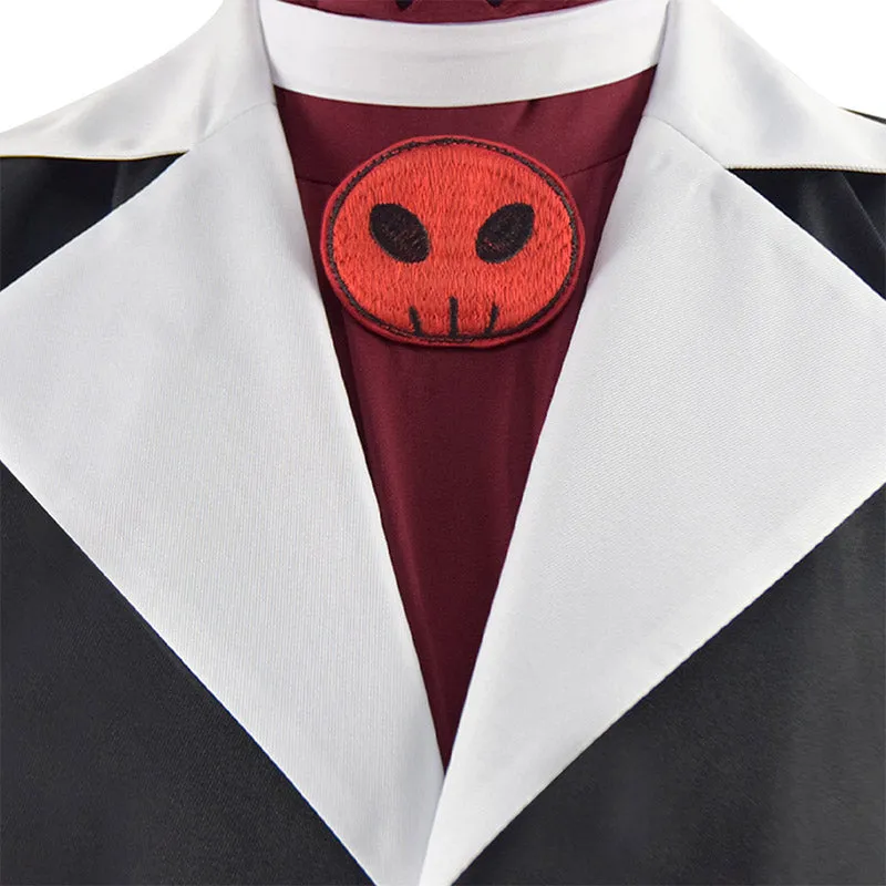 Helluva Boss Moxxie Hazbin Hotel Cosplay Costume Halloween Uniform Full Set