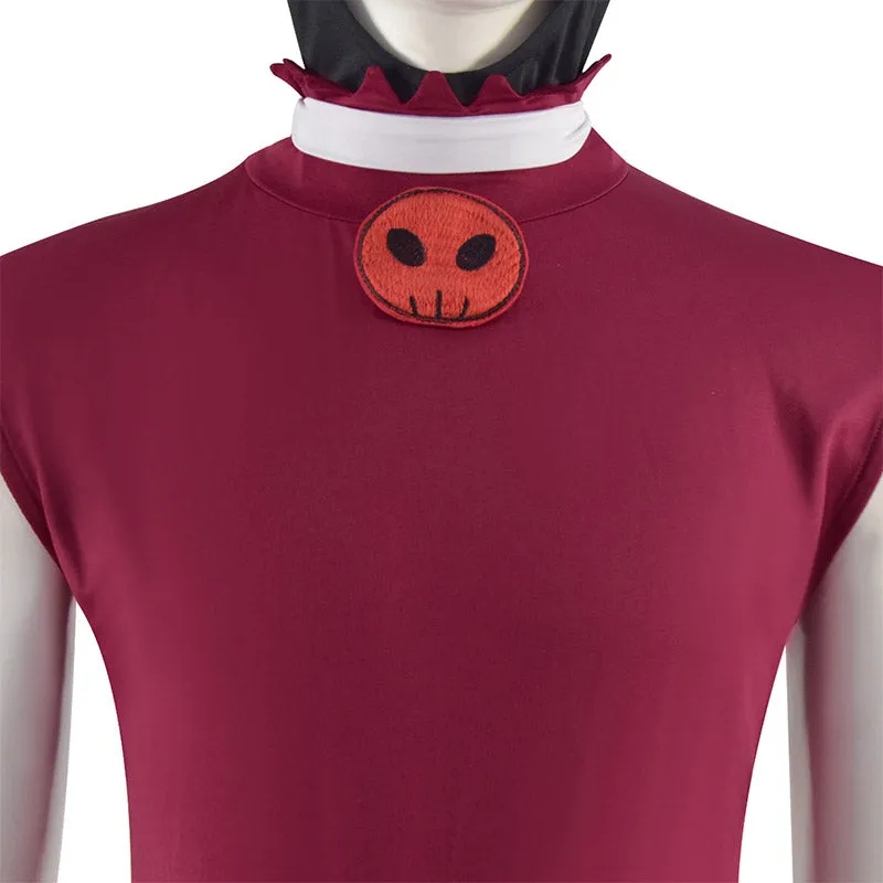 Helluva Boss Moxxie Hazbin Hotel Cosplay Costume Halloween Uniform Full Set