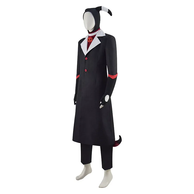 Helluva Boss Moxxie Hazbin Hotel Cosplay Costume Halloween Uniform Full Set