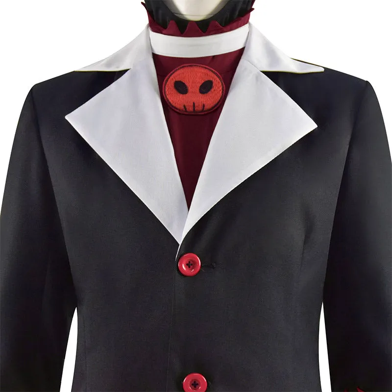 Helluva Boss Moxxie Hazbin Hotel Cosplay Costume Halloween Uniform Full Set