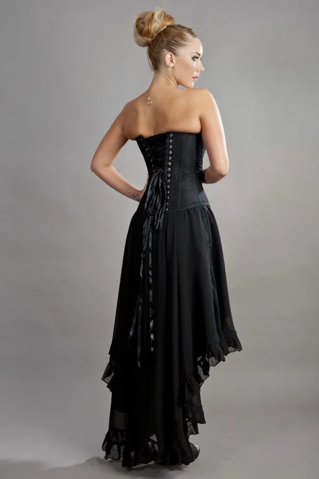High Low Skirt with Ruffle