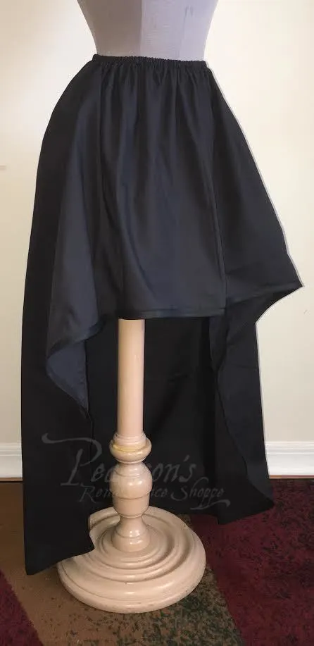 High Low Skirt with Trim