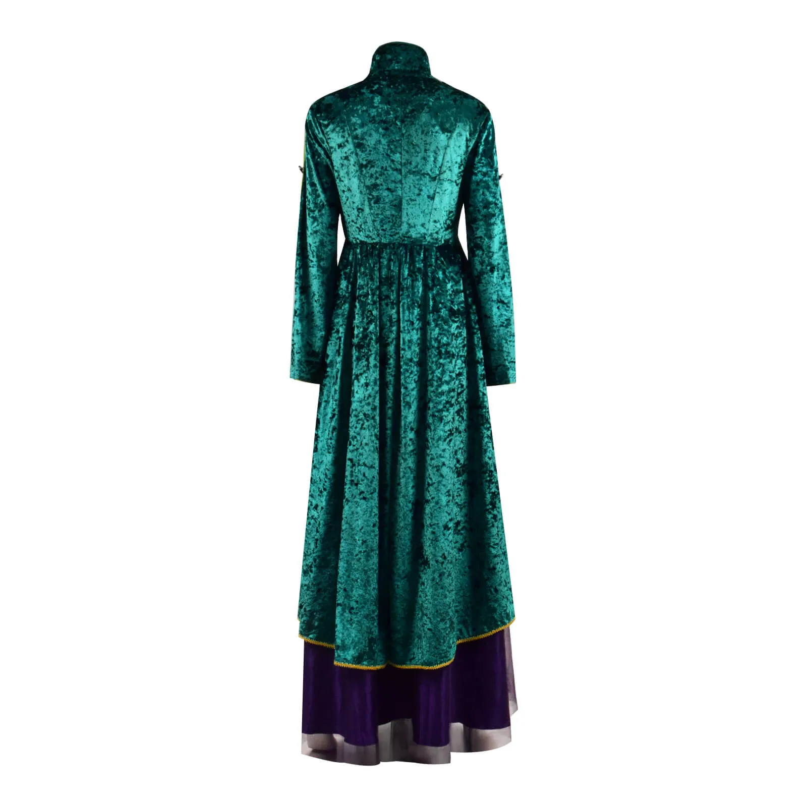 Hocus Pocus Winifred Sanderson Halloween Dress Suit Cosplay Costume Outfit with Wig