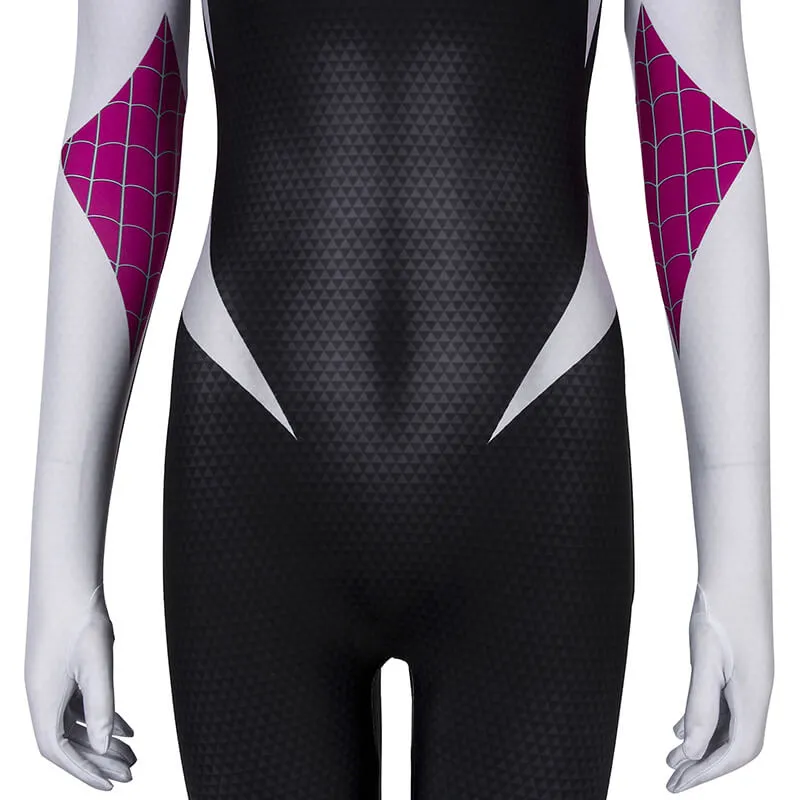 Into the Spider-Verse Superhero Costume Gwen Stacy Bodysuit ACcosplay