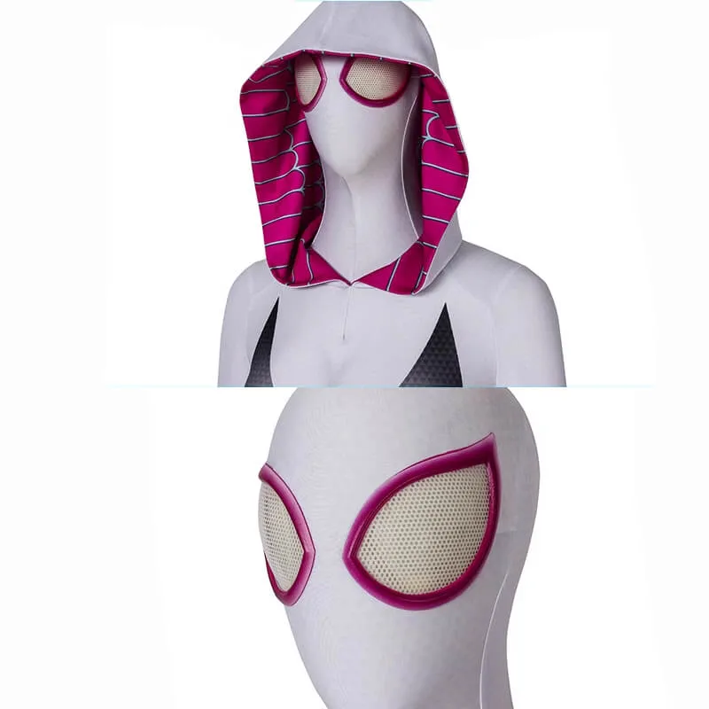Into the Spider-Verse Superhero Costume Gwen Stacy Bodysuit ACcosplay