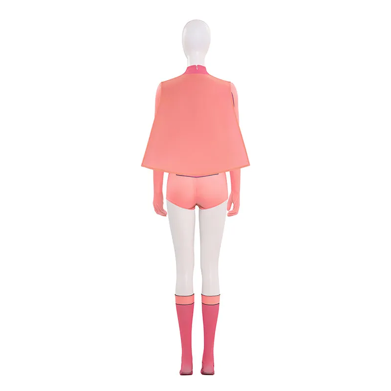 Invincible Atom Eve Cosplay Costume Halloween Pink Jumpsuit ACcosplay