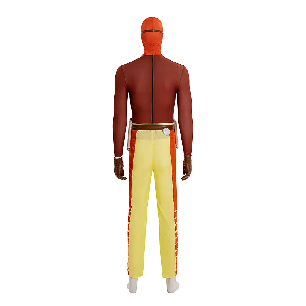 Invincible Rex Splode Cosplay Costume Halloween Yellow Suit ACcosplay